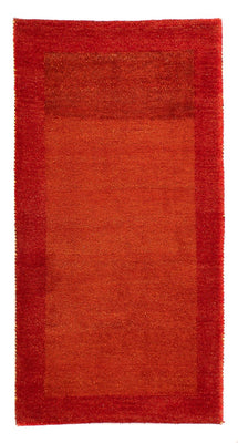 Gabbeh Teppich - Indus 142 x 74 cm - dunkelrot
