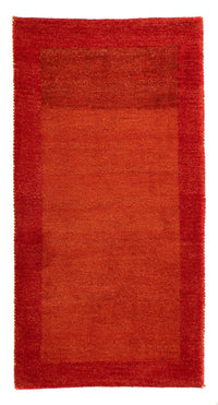 Gabbeh Teppich - Indus 142 x 74 cm - dunkelrot