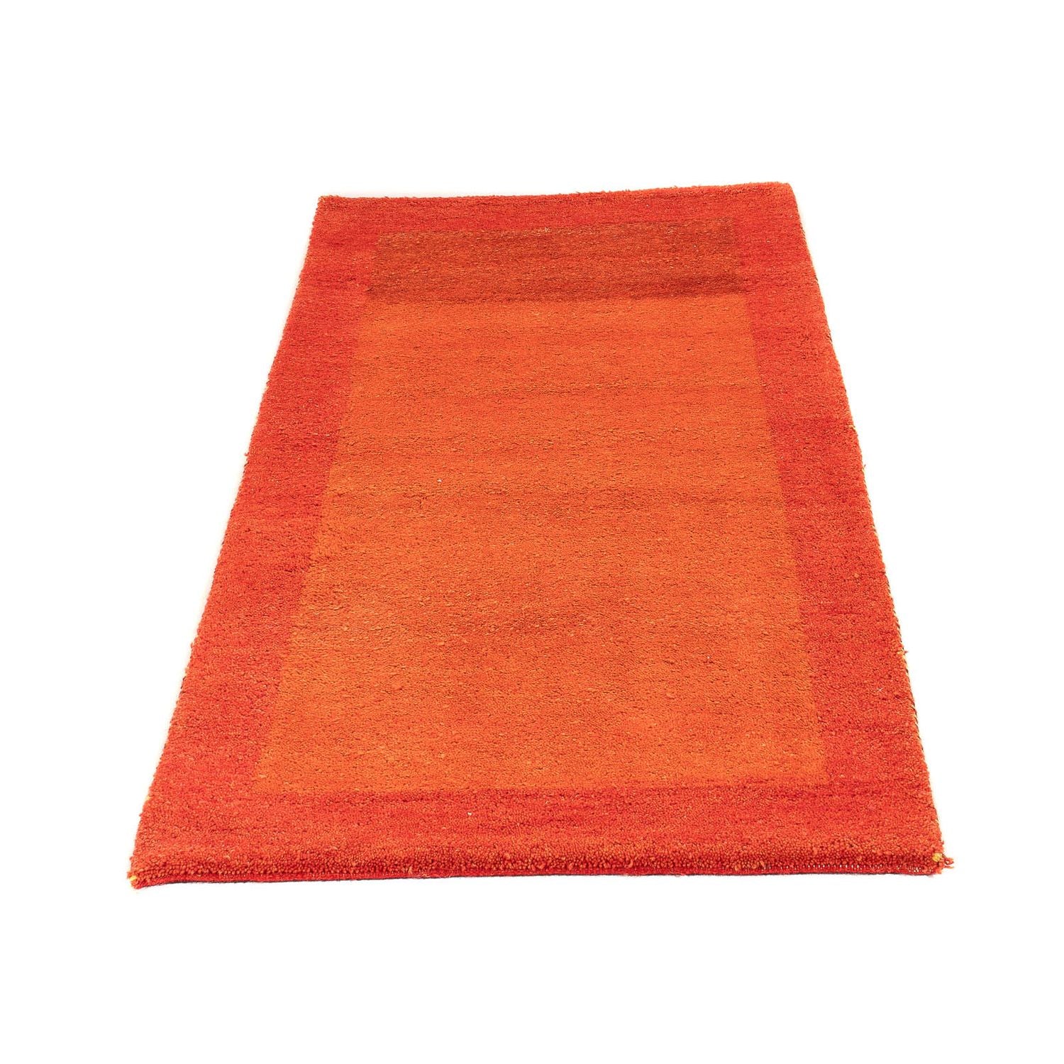 Gabbeh Teppich - Indus 142 x 74 cm - dunkelrot