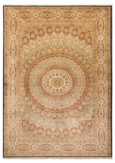 Kaschmir Seide Teppich 197x287cm - Orientteppich