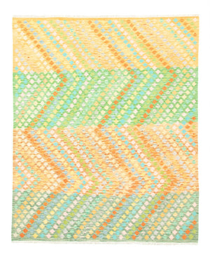 Kelim Teppich - Splash 299 x 250 cm