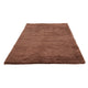 Hochflor Teppich 230 x 150 cm - braun