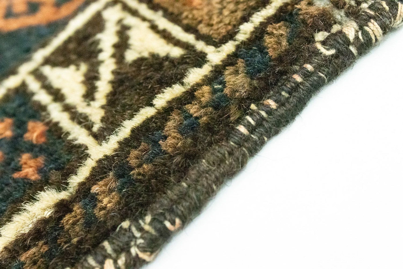 Afghan Teppich 66x64cm - Orientteppich