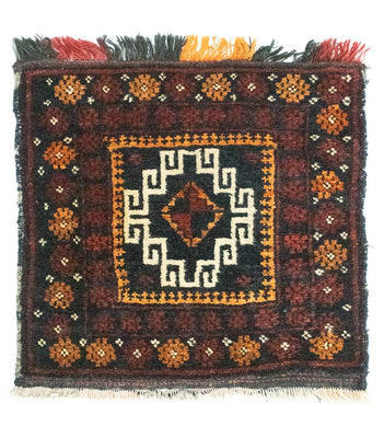 Afghan Teppich 42 x 45 cm