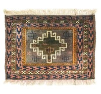 Afghan Teppich 64 x 47 cm