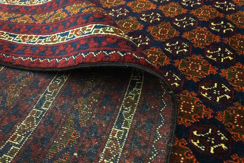 Afghan Teppich - Buchara 348 x 254 cm - blau