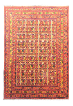 Afghan Teppich - Buchara 265 x 183 cm - orange