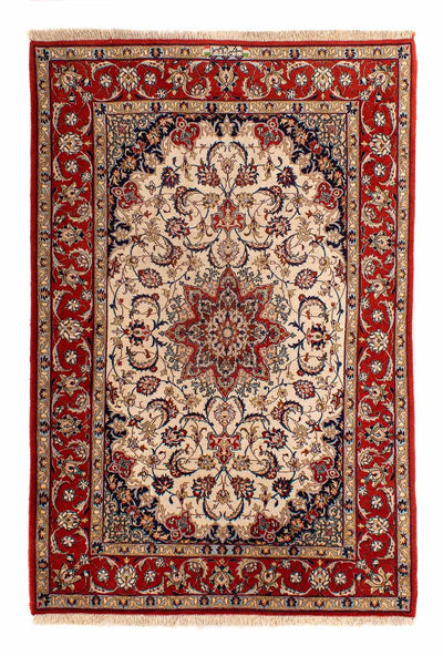 Perserteppich - Isfahan - Premium 110 x 166 cm - beige