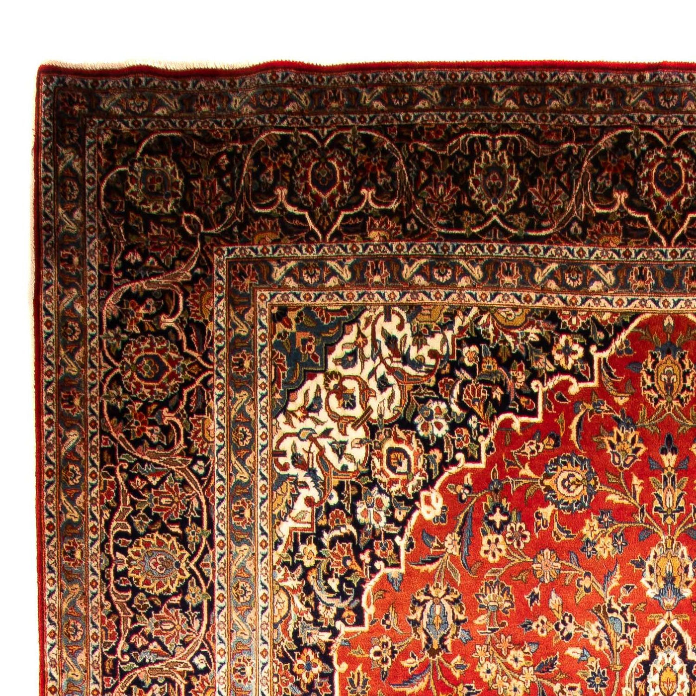 Keshan Teppich 372x226cm - Perserteppich