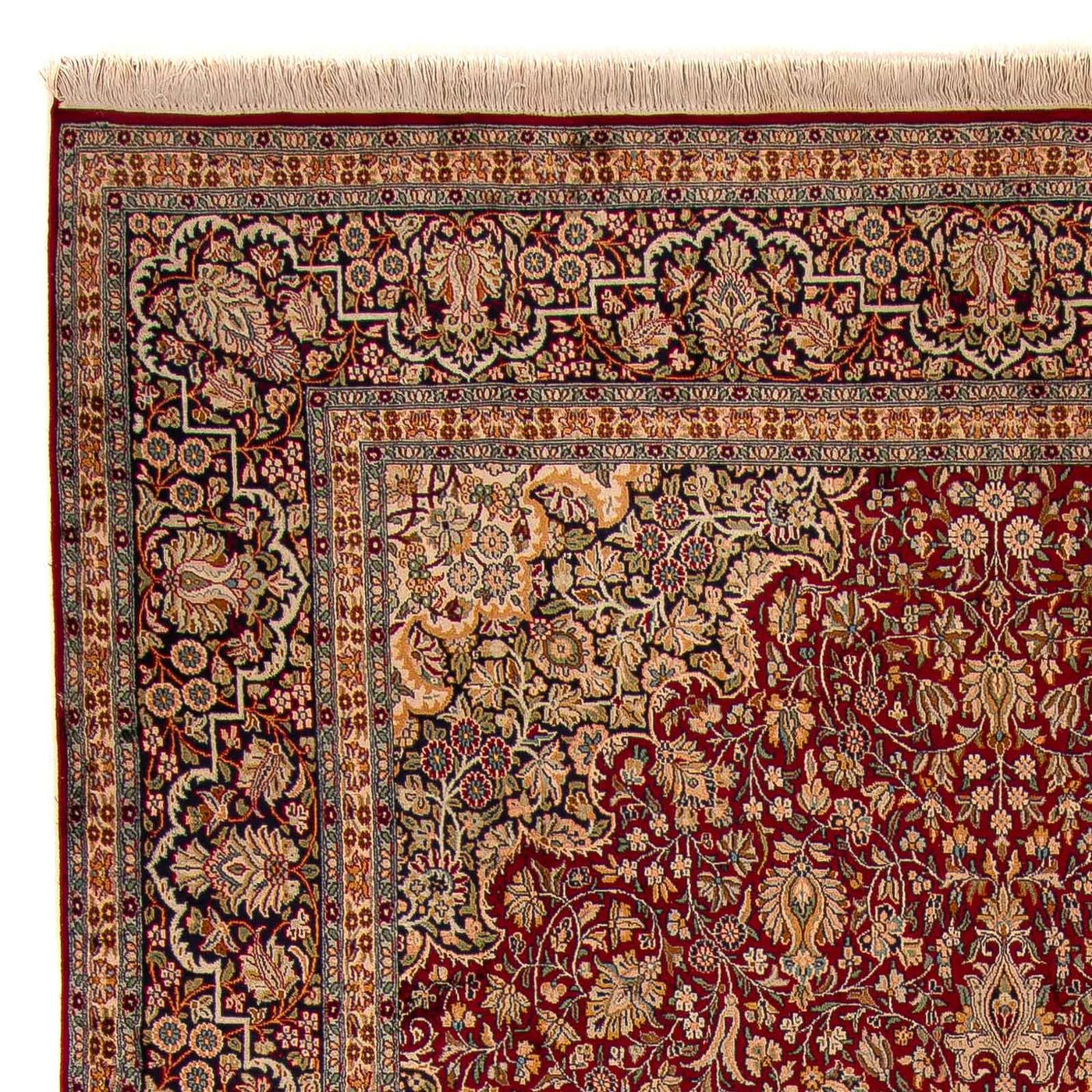 Seidenteppich - Kaschmir Seide 306 x 208 cm Teppich Wohnzimmer