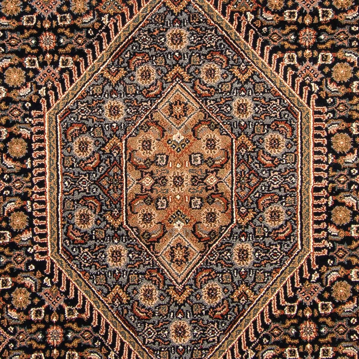 Orientteppich - Bidjar - Indus 306 x 250 cm - dunkelblau
