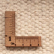 Kelim Teppich - Trendy 90 x 60 cm - beige