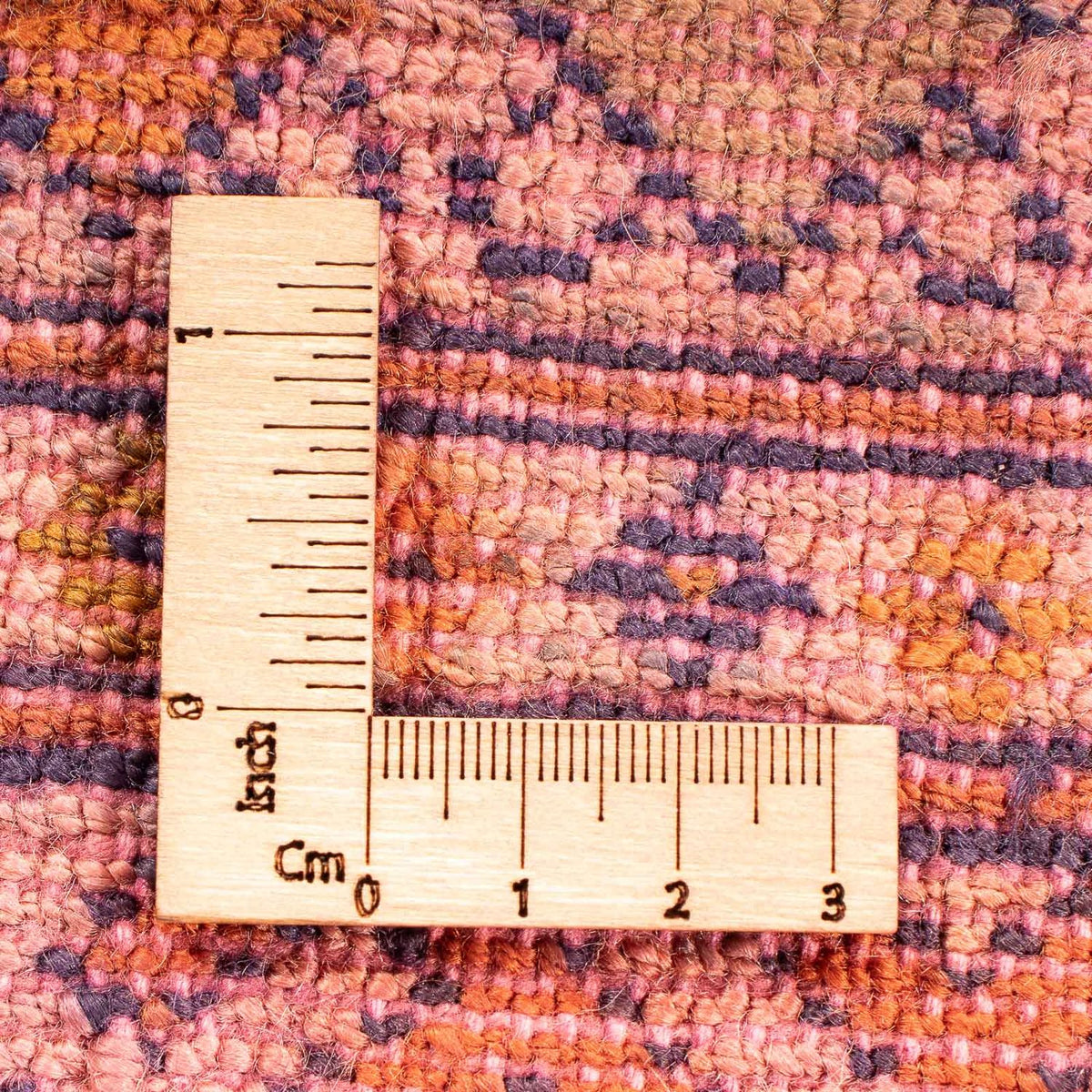 Orientteppich 80 x 67 cm - hellrot