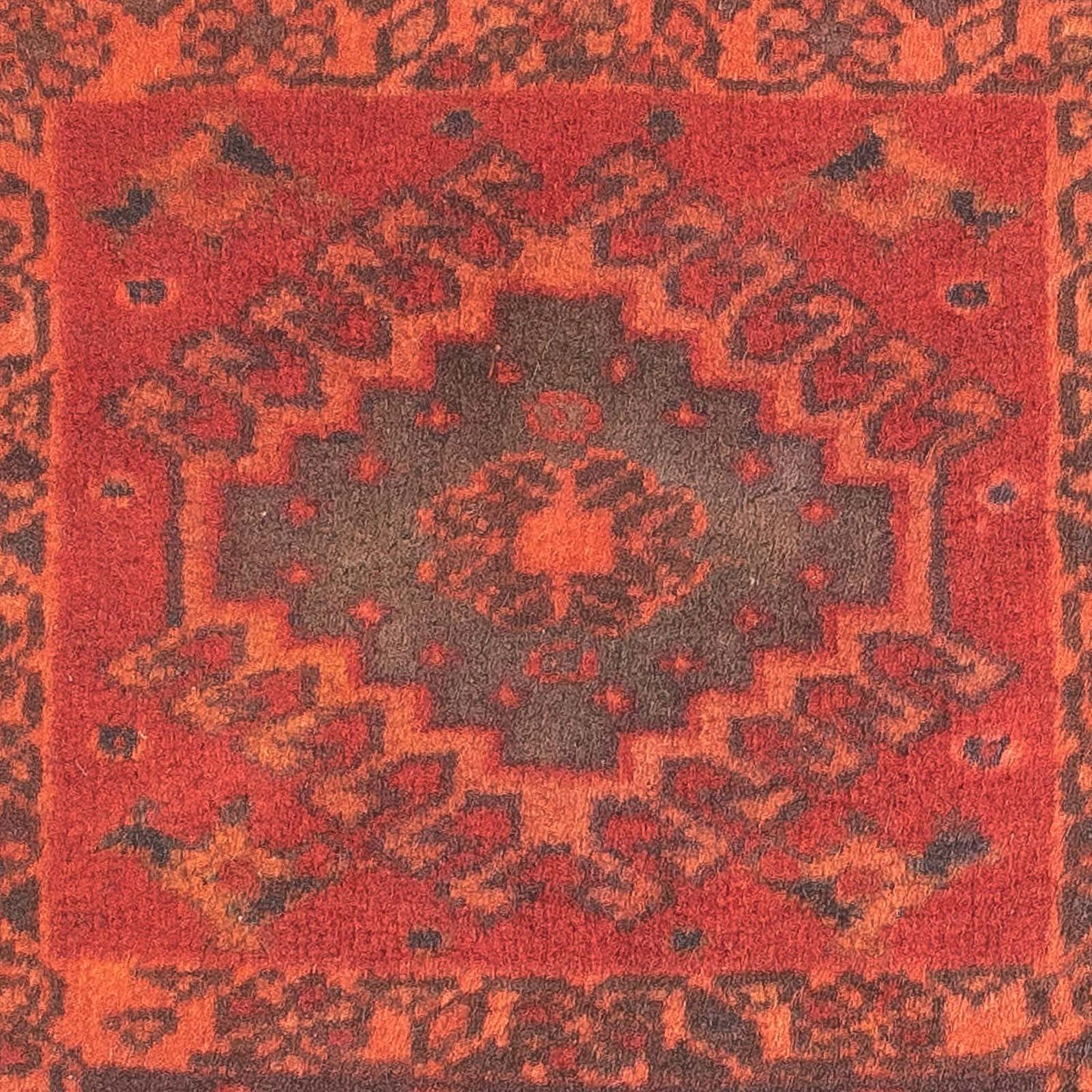 Orientteppich 100 x 60 cm - dunkelrot