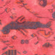 Orientteppich 86 x 63 cm - hellrot