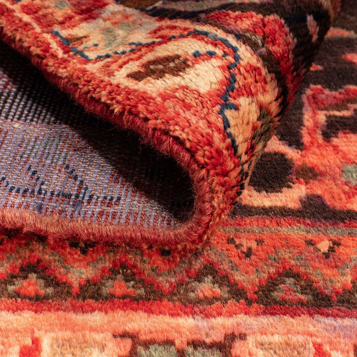 Perserteppich - Nomadic 118 x 95 cm - hellrot