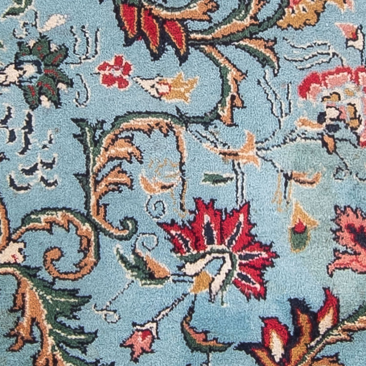 Orientteppich - Indus 194 x 81 cm - hellblau