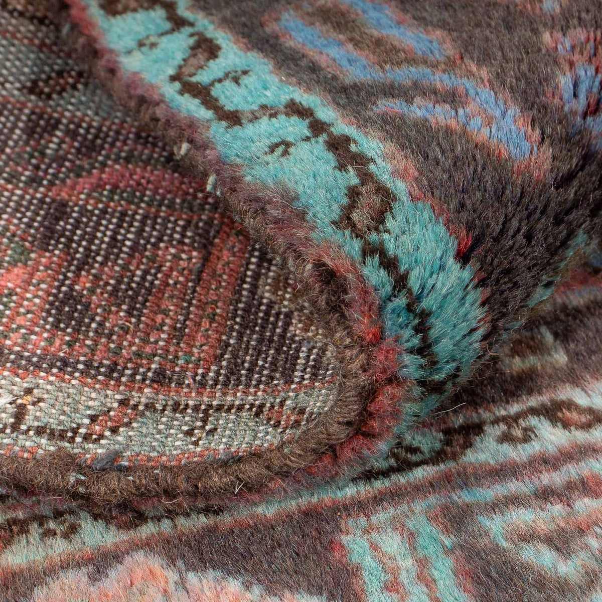 Orientteppich 108 x 101 cm - mehrfarbig