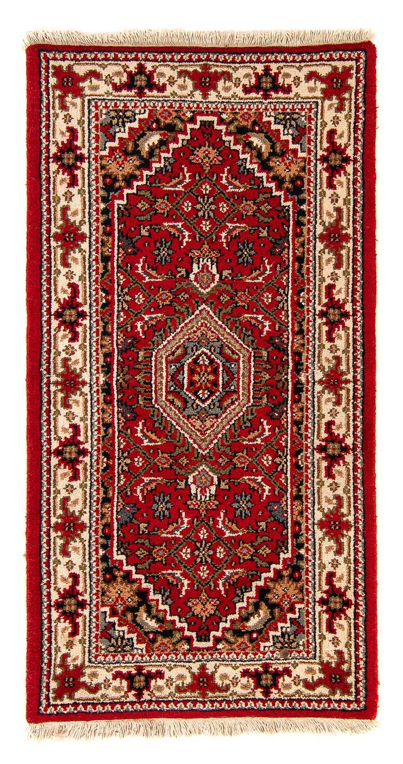 Orientteppich - Bidjar - Indus 141 x 71 cm - dunkelrot