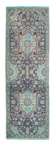 Orientteppich 290 x 92 cm - dunkelblau