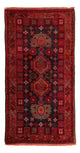 Orientteppich 154 x 78 cm - dunkelrot