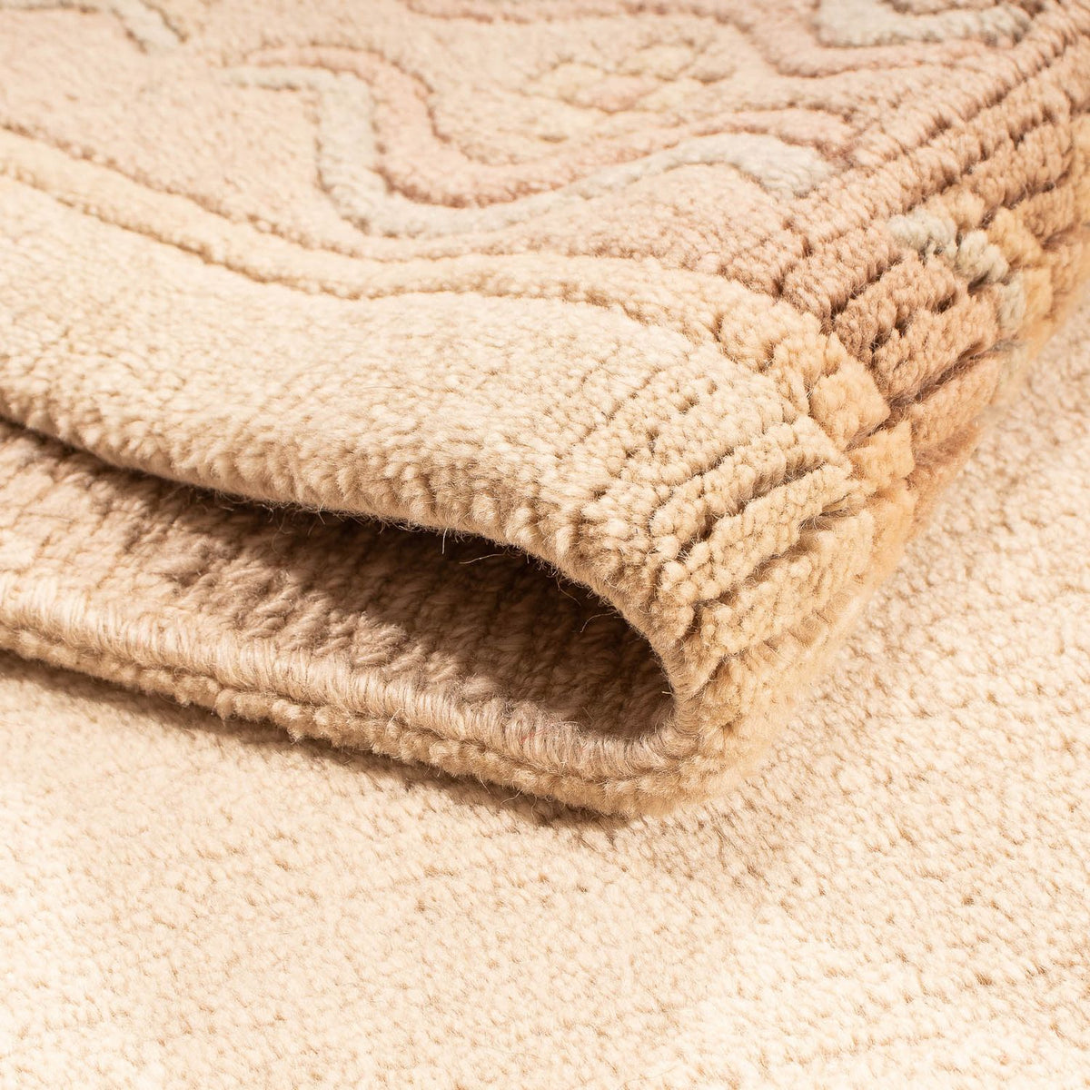 Nepal Teppich 176 x 91 cm - beige