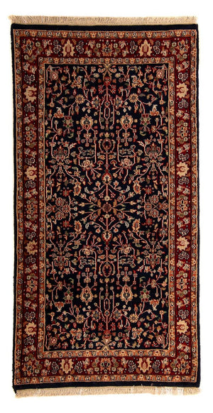 Orientteppich - Indus 170 x 85 cm - dunkelblau