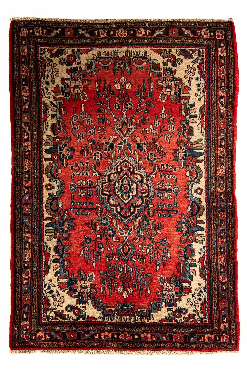 Perserteppich - Nomadic 205 x 138 cm - rot
