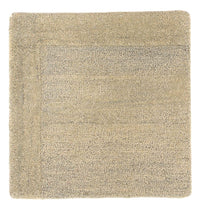 Wollteppich 47 x 47 cm Teppich Quadratisch