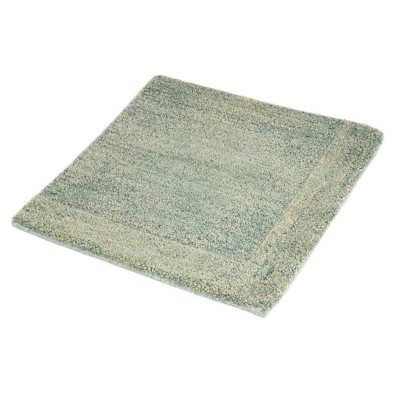 Wollteppich 47 x 47 cm Quadratischer Teppich