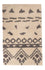 Wollteppich 93 x 60 cm Fußmatte