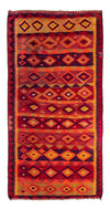 Kelim Teppich Old 145x285cm - Läufer / Mehrfarbig / 145 x 285 cm Läufer