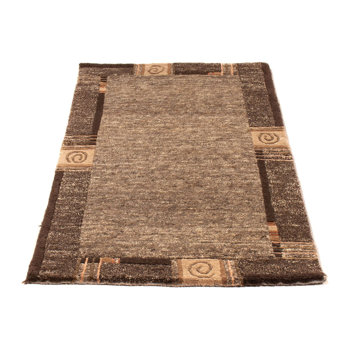 Nepal Teppich 140 x 70 cm - mehrfarbig