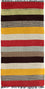 Nepal Teppich 140 x 70 cm - mehrfarbig