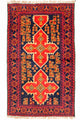 Belutsch Teppich 136 x 80 cm - blau