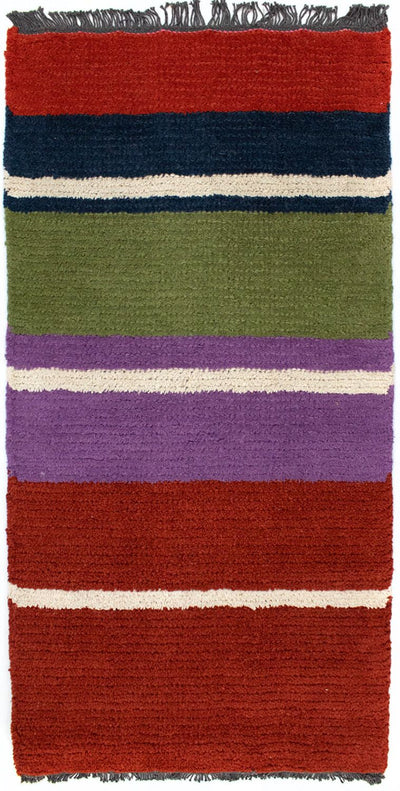 Nepal Teppich 70x140cm - Wollteppich