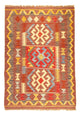 Kelim Teppich - Splash 125 x 86 cm - braun
