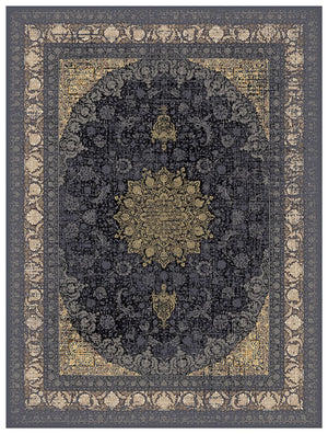 Orientalischer Webteppich - Golden Glam - rechteckig