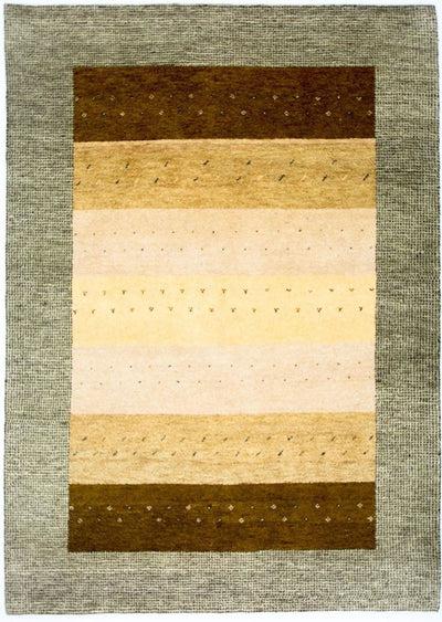 Gabbeh Teppich Indus 174x241cm - Wollteppich