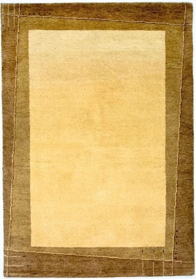 Gabbeh Teppich Indus 142x202cm - Wollteppich