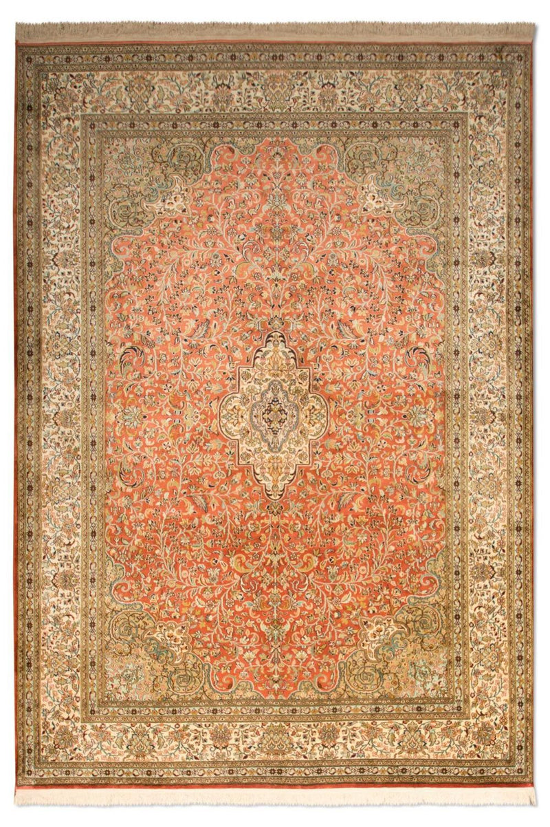 Seidenteppich - Kaschmir Seide 244 x 168 cm Teppich Wohnzimmer