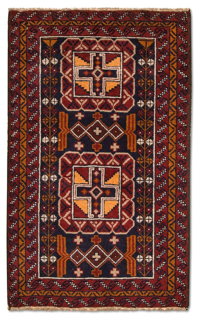 Belutsch Teppich 77x126cm - Orientteppich