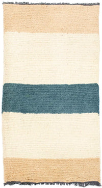 Nepal Teppich 140 x 70 cm - mehrfarbig