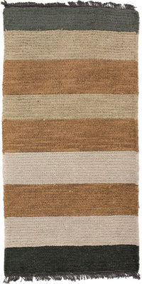 Nepal Teppich 140 x 70 cm - mehrfarbig