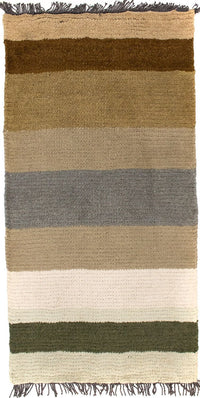 Nepal Teppich 140 x 70 cm - mehrfarbig