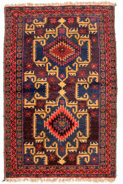 Belutsch Teppich 77x129cm - Orientteppich