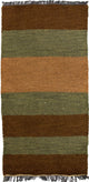 Nepal Teppich 140 x 70 cm - mehrfarbig