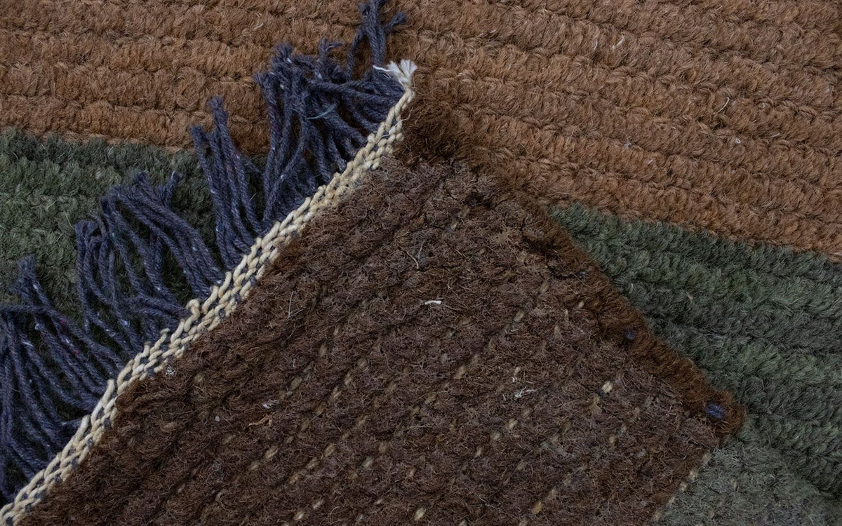 Nepal Teppich 140 x 70 cm - mehrfarbig