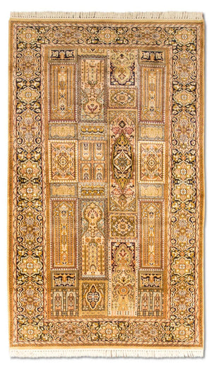 Seidenteppich - Kaschmir Seide 158 x 93 cm Teppichbrücke