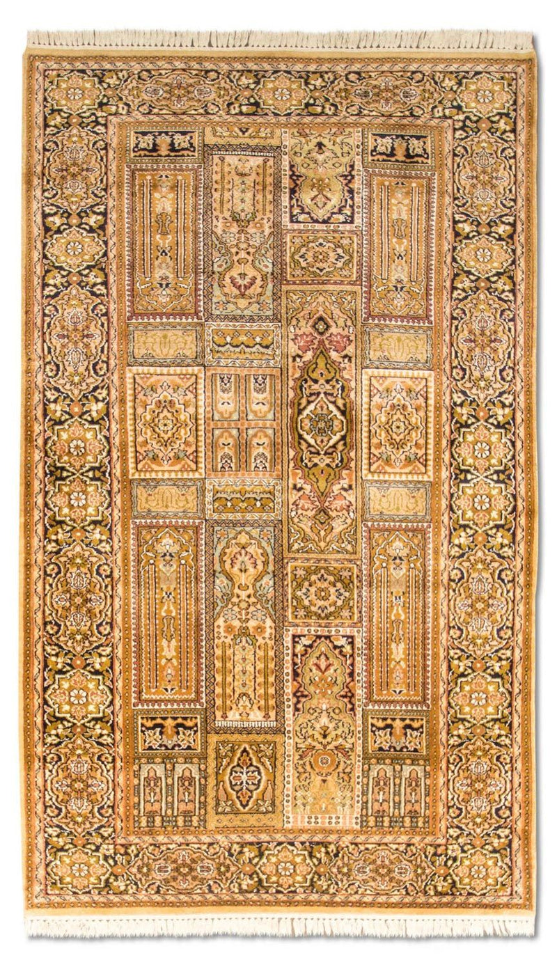 Seidenteppich - Kaschmir Seide 158 x 93 cm Teppichbrücke